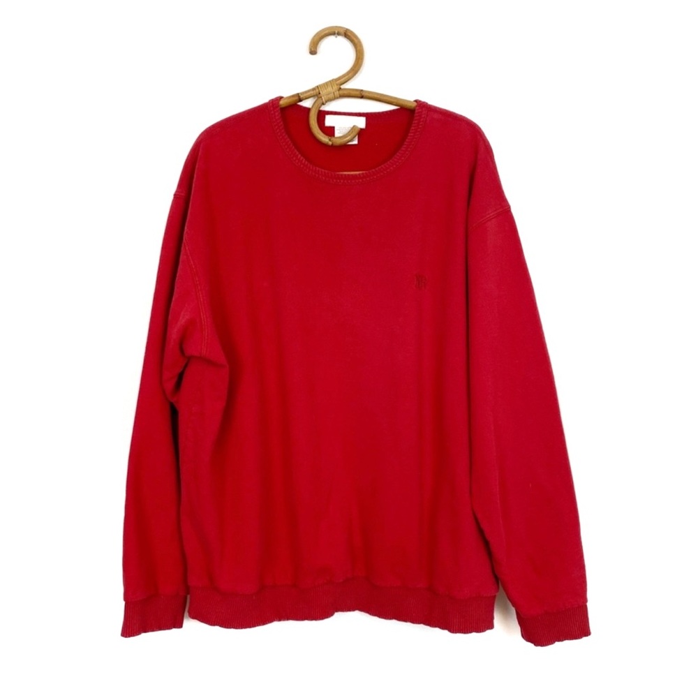 Vintage‎ | Northern Reflections | Red Blank Crewneck Sweatshirt Size XL